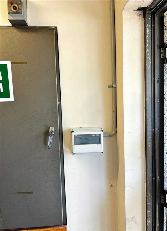 Air Conditioner Controller System Installed On The Wall — Entire Trades in Cessnock, NSW