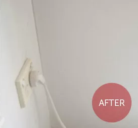 After Image of a Mould Cleaning with Outlet on the Side | Toowoomba, Qld | Blind Rescue