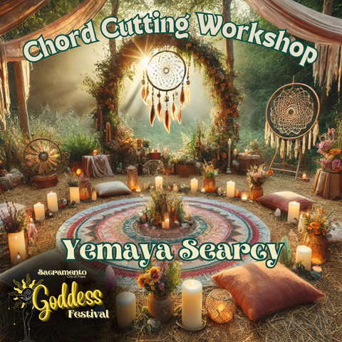 Chord cutting with Yemaya Searcy at Sacramento Goddess Festival
