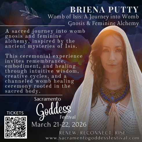 Flyer for Briena Putty's 