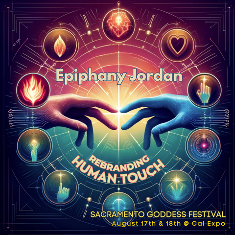 Epiphany Jordan rebranding human touch at Sacramento Goddess Festival