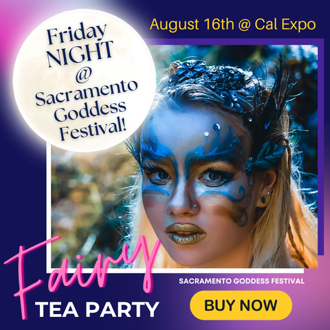 fairy costume party at Sacramento Goddess Festival at Cal Expo