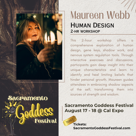 Human Design 2 hour workshop with Maureen Webb
