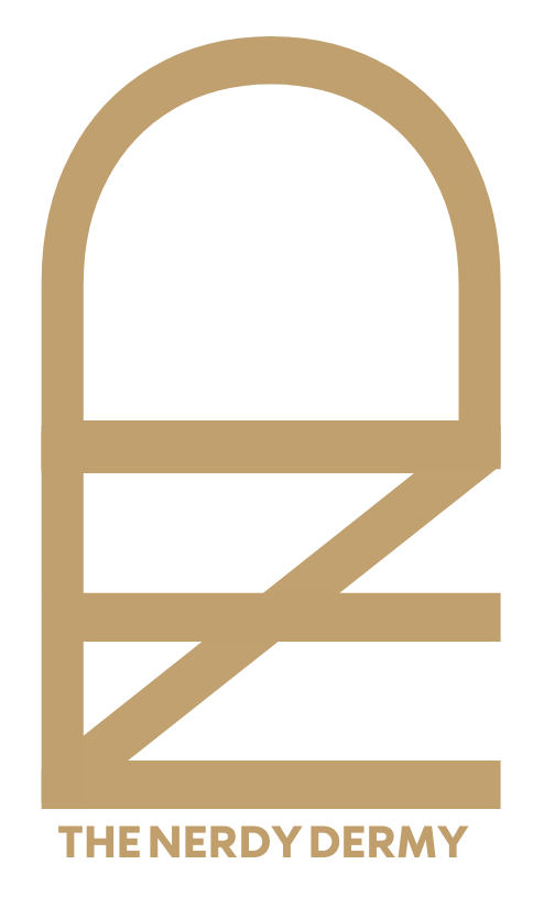 The Nerdy Dermy Erskine Park Logo light