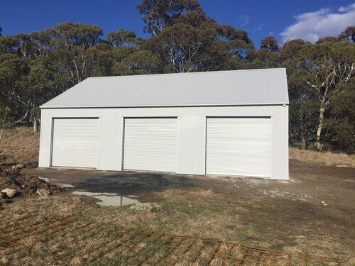 Triple Garage - Snowy Sheds
