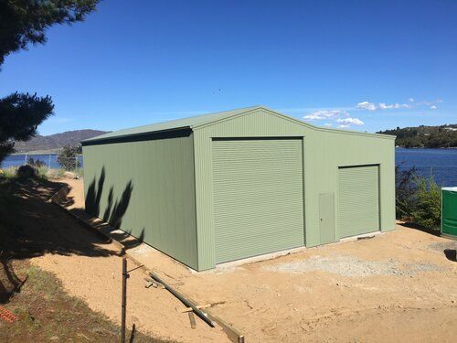 Double Shed - Snowy Sheds