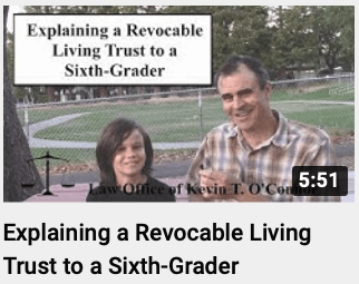 Explaining a Revocable Living Trust to a Sixth-Grader Video