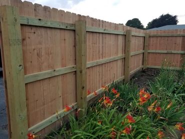Clean Horse Wood Fence — Griffith, IN — Paz Fence Installations