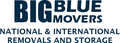 Big Blue Movers logo