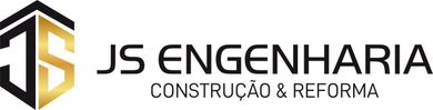 A logo for a company called js engenharia construction & reforma