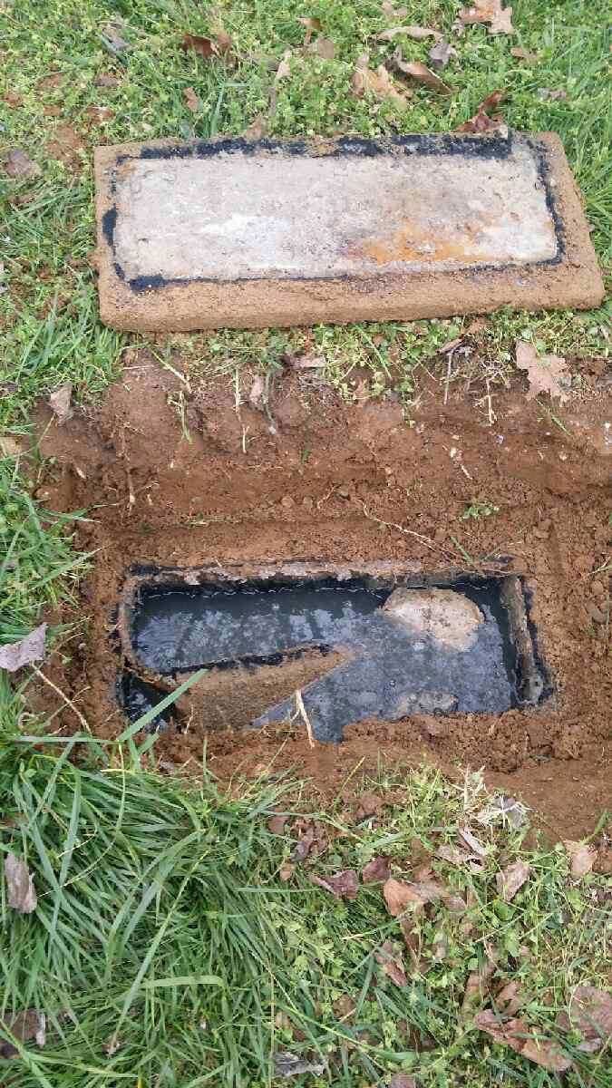 Open Septic Tank Cover — Appomattox, VA — Taylor’s Septic Service Inc