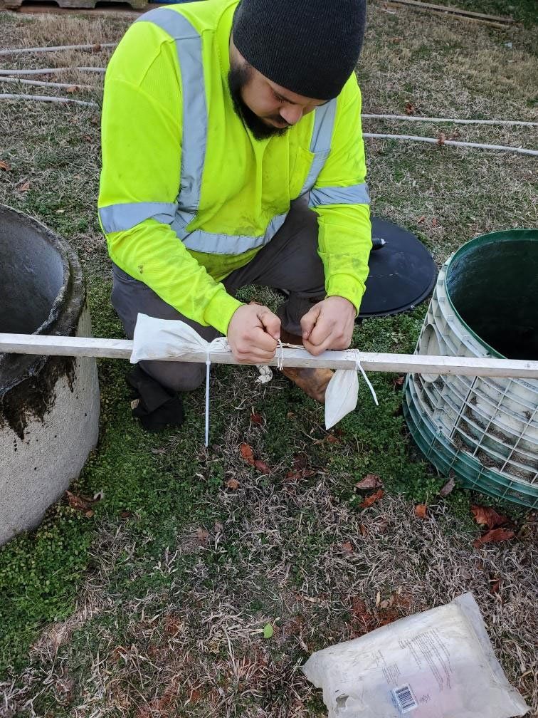 Man Tying the Knot — Appomattox, VA — Taylor’s Septic Service Inc
