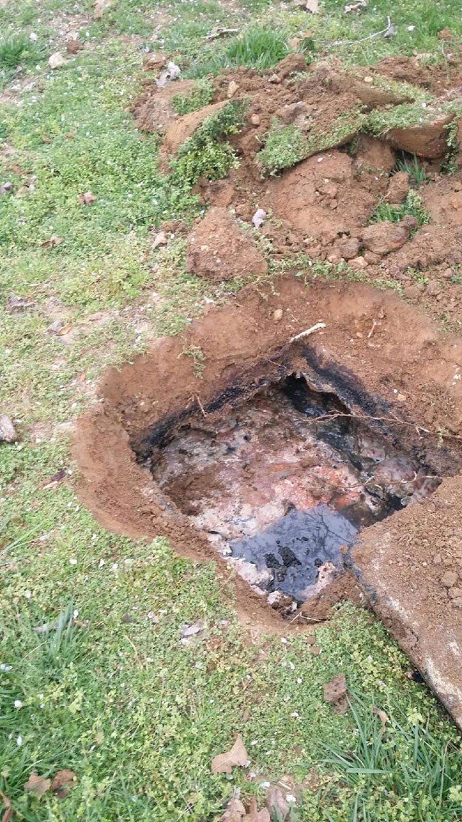 Empty Septic Tank — Appomattox, VA — Taylor’s Septic Service Inc