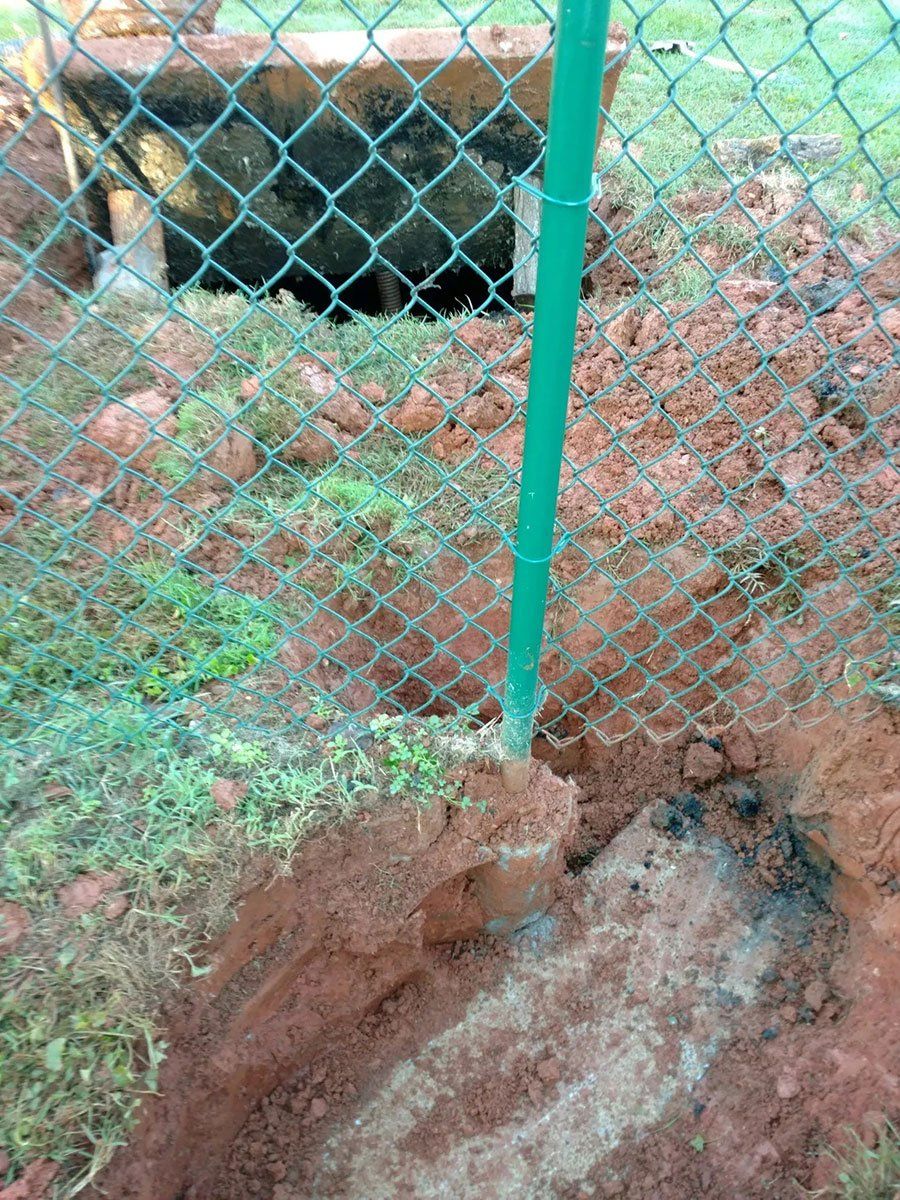 Septic with Gate — Appomattox, VA — Taylor’s Septic Service Inc