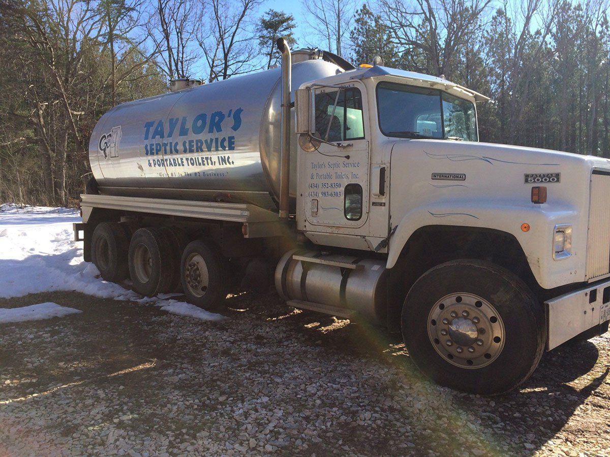 Septic Truck — Appomattox, VA — Taylor’s Septic Service Inc