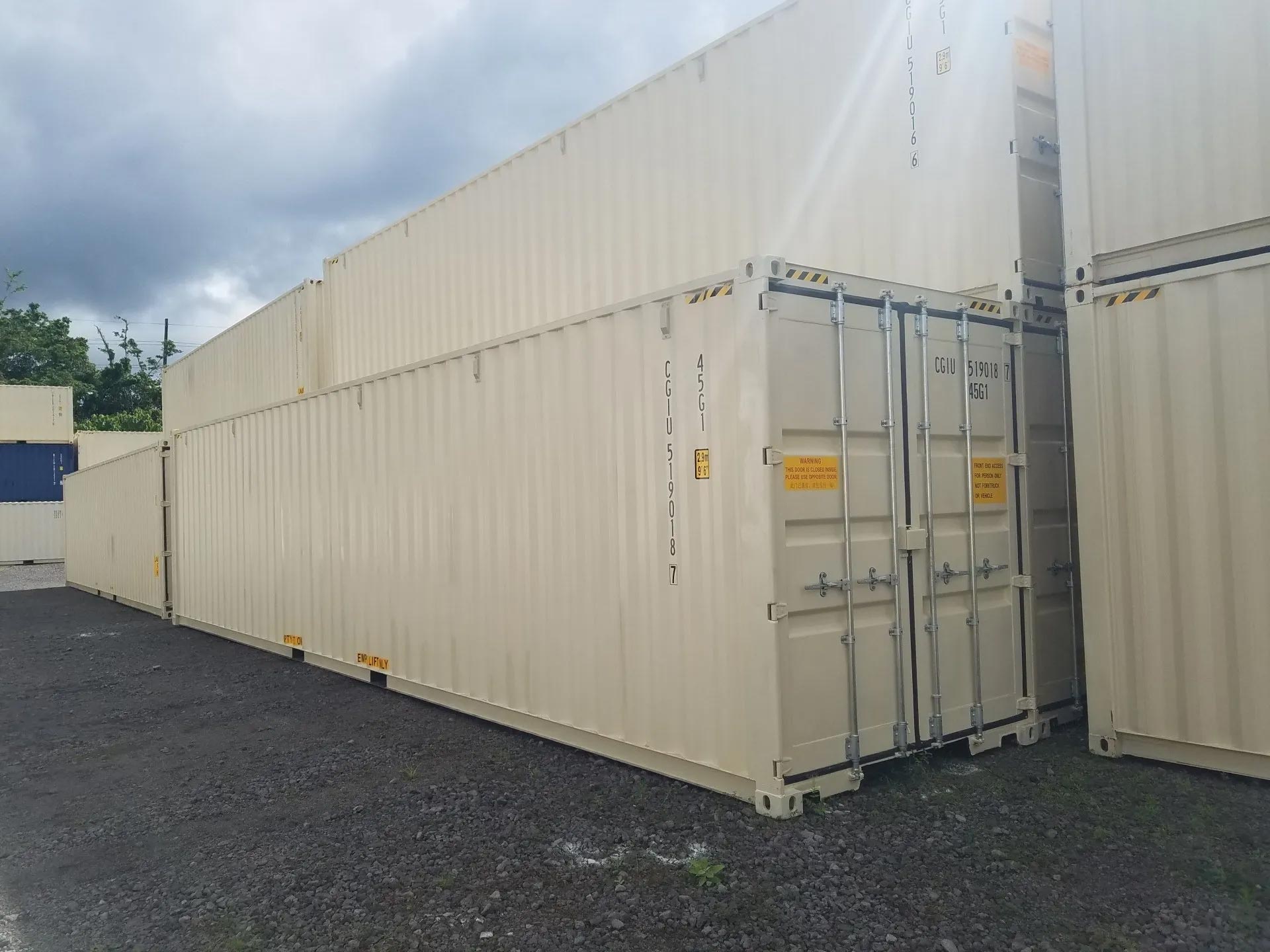 Storage Containers — Hilo, HI — Big Island Container Sales & Rental LLC