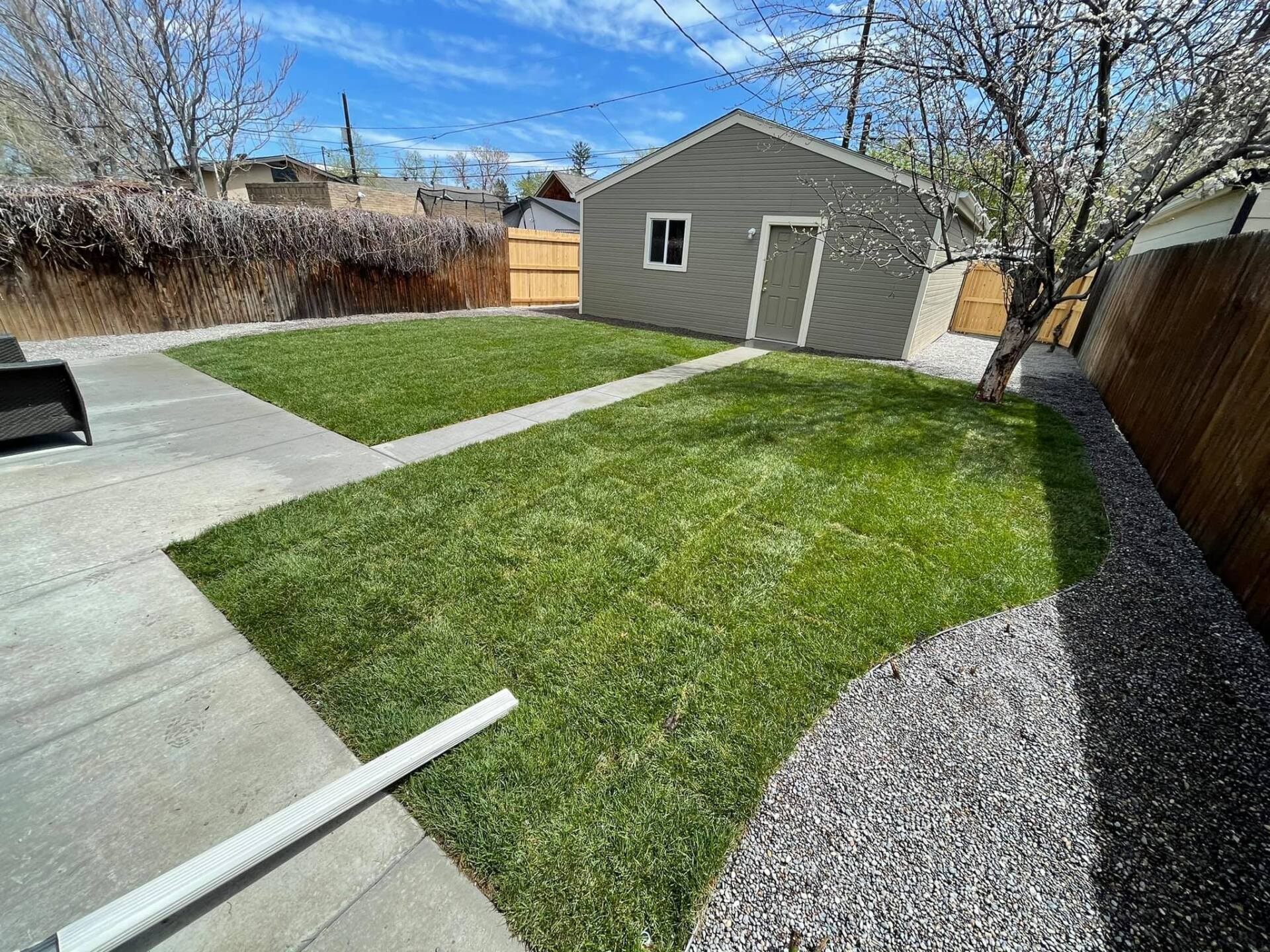 House with Front Yard — Denver, CO — Applewoods Landscaping