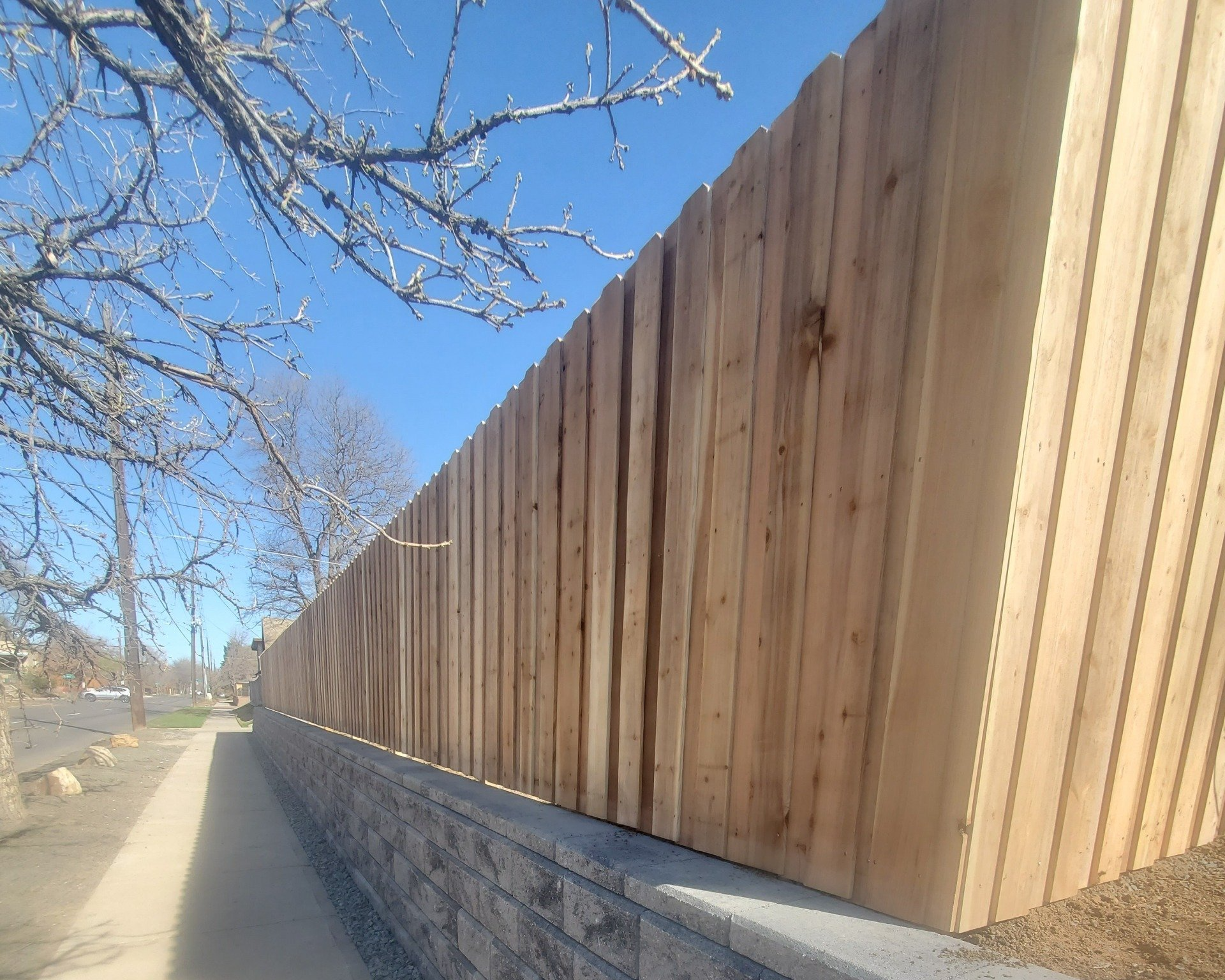Wood Fence — Denver, CO — Applewoods Landscaping