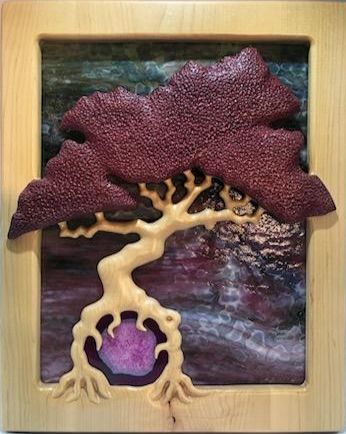 Burgundy Bonsai
