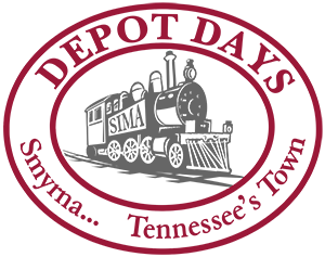 Depot Days logo with train - Smyrna Tennessee's Town