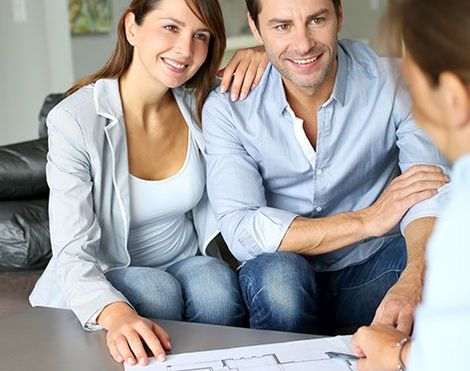 Young Couple Buying a Home