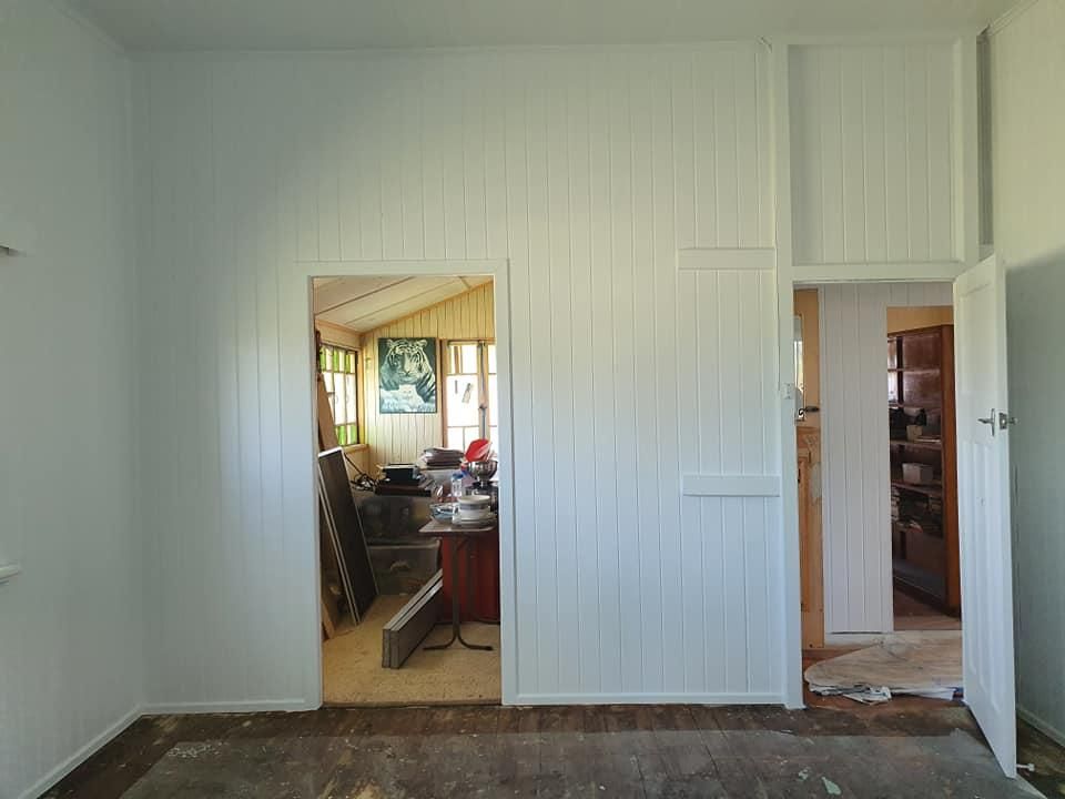 A Room with White Walls and A Doorway Leading to Another Room — Allman's Painting in Monkland, QLD