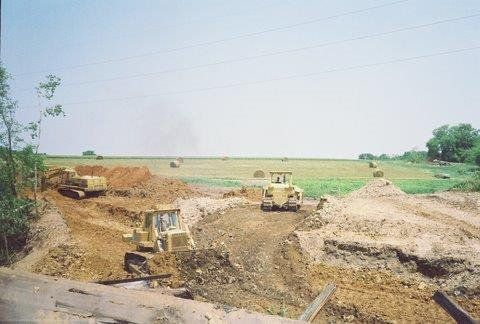 Limestone Chips — Bulldozers Doing Excavation in Janesville, WI