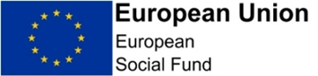 The logo for the european union social fund