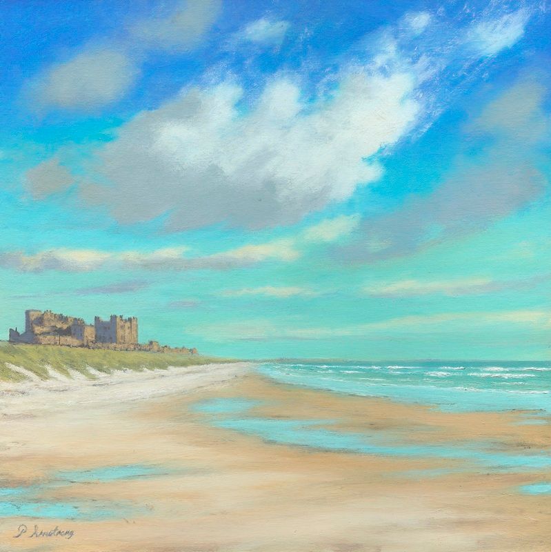 Print Image of Bamburgh Castle in Northumberland