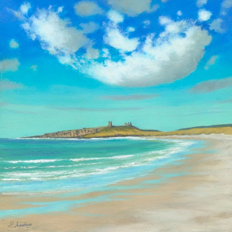 Dunstanburgh Castle Print Image