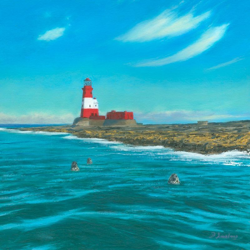 Longstone Northumberland Print Image