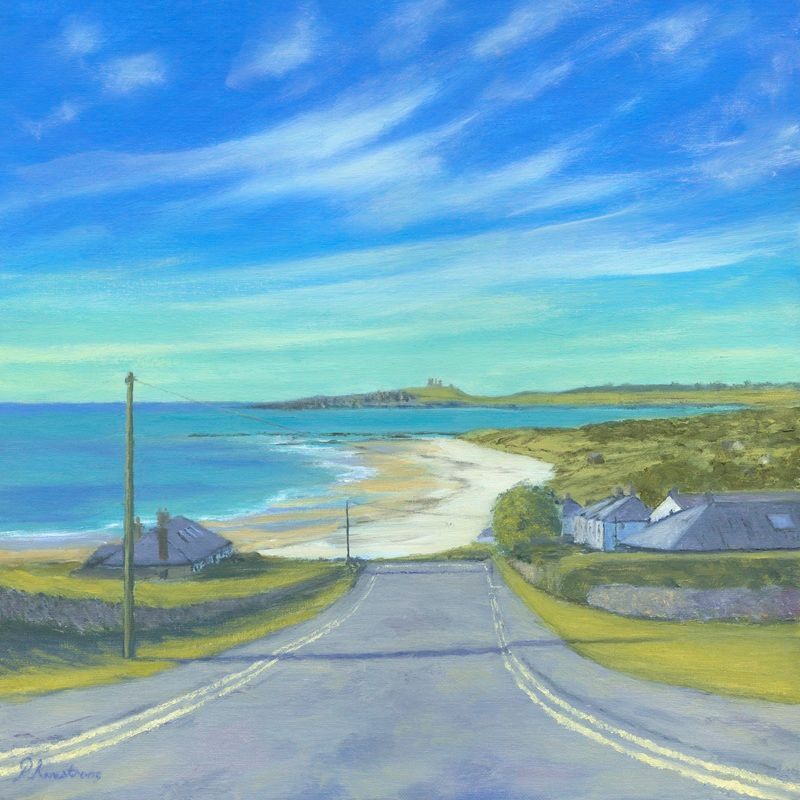 Print Image of Low Newton Approach in Northumberland