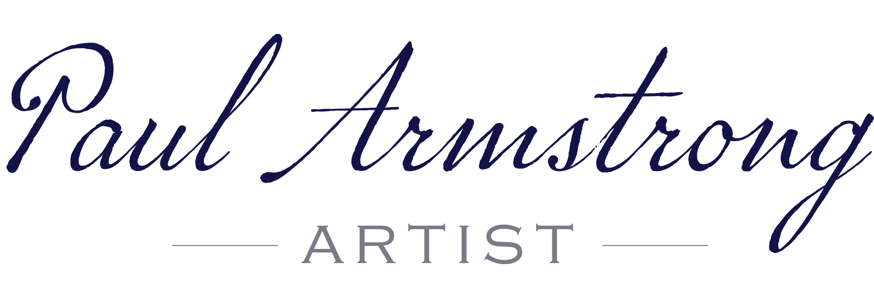 The name paul armstrong is written in cursive on a white background.