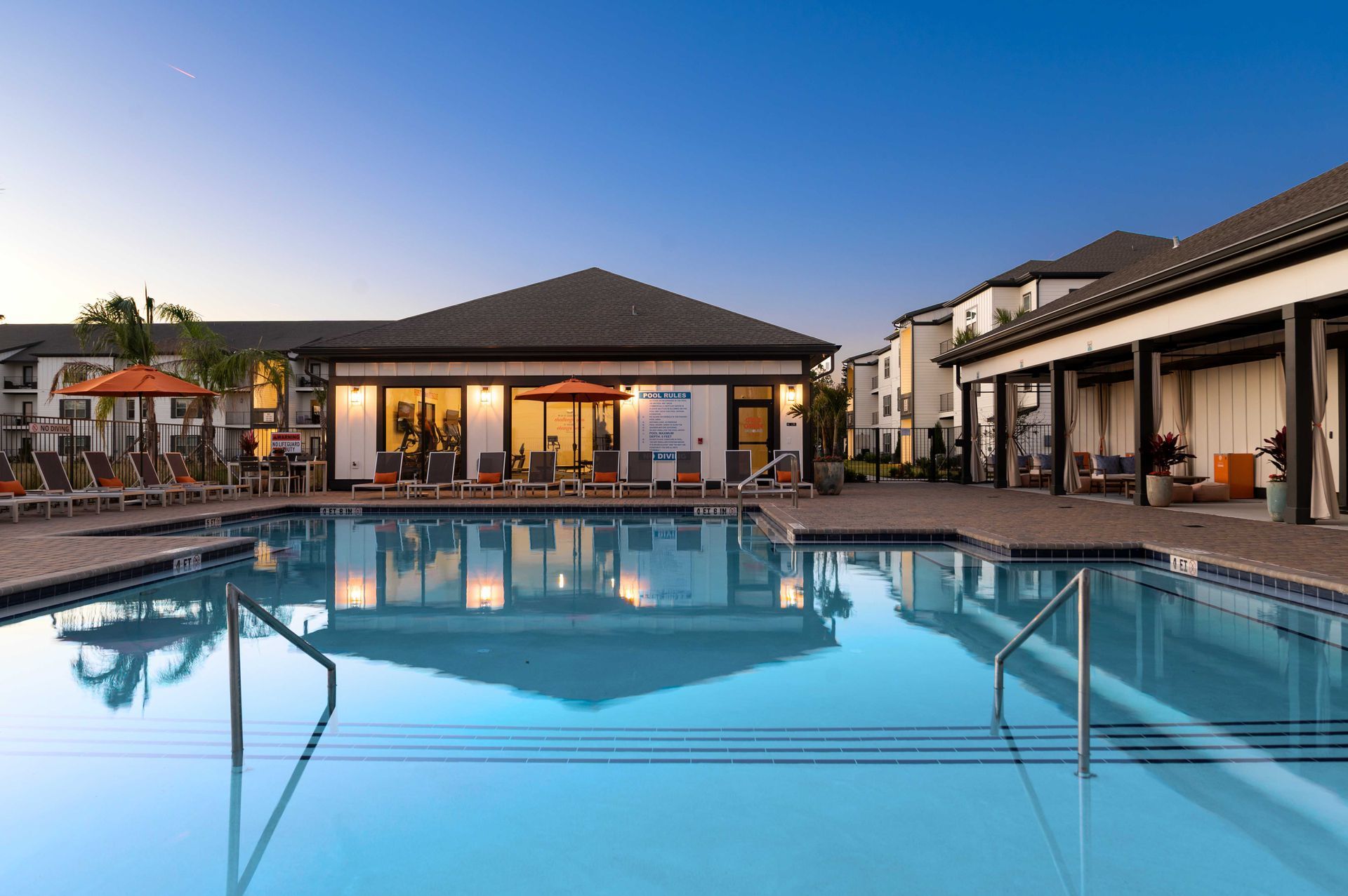 Swimming Pool at Pointe Grand Byron.