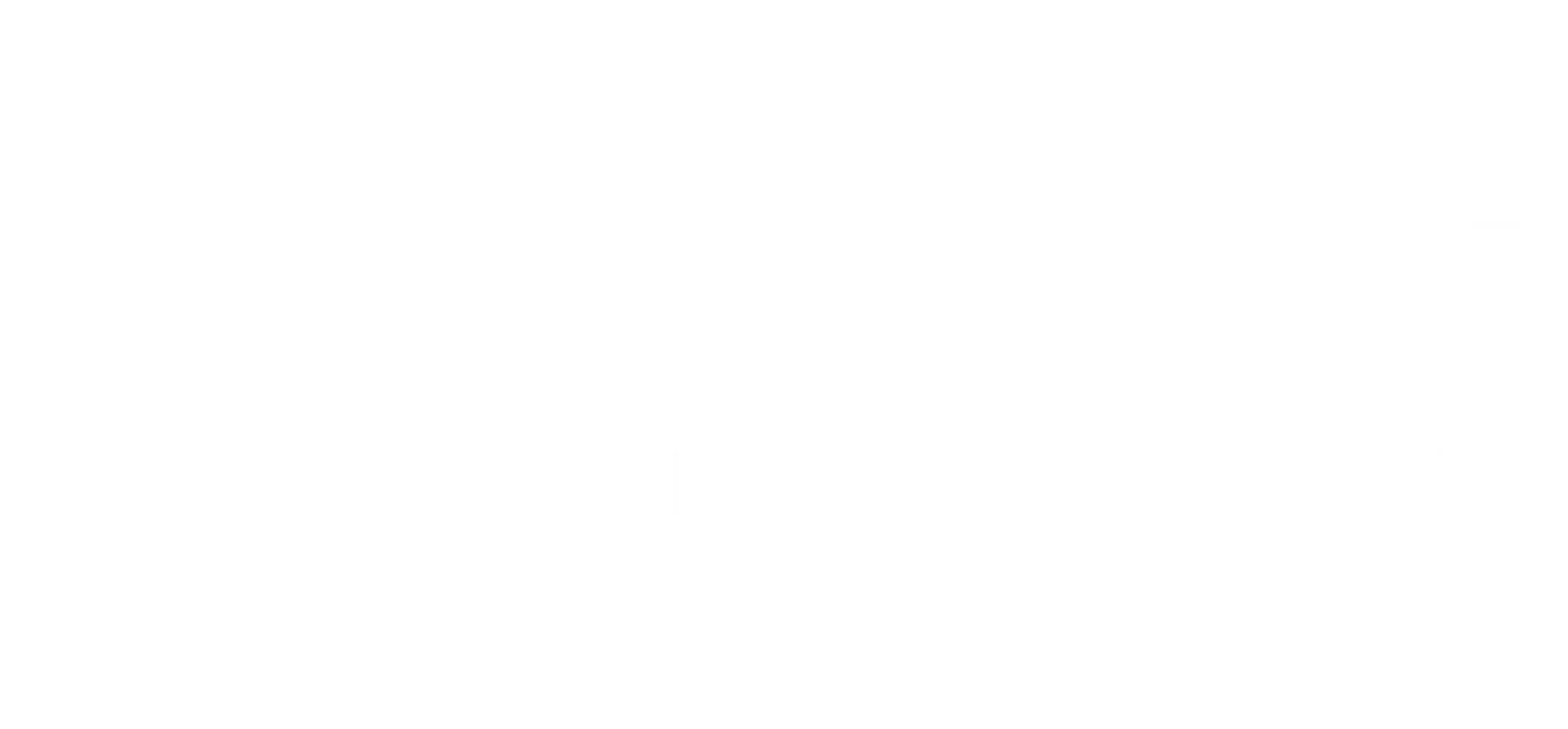 Crosspointe Baptist Church Logo Text with Cross logo