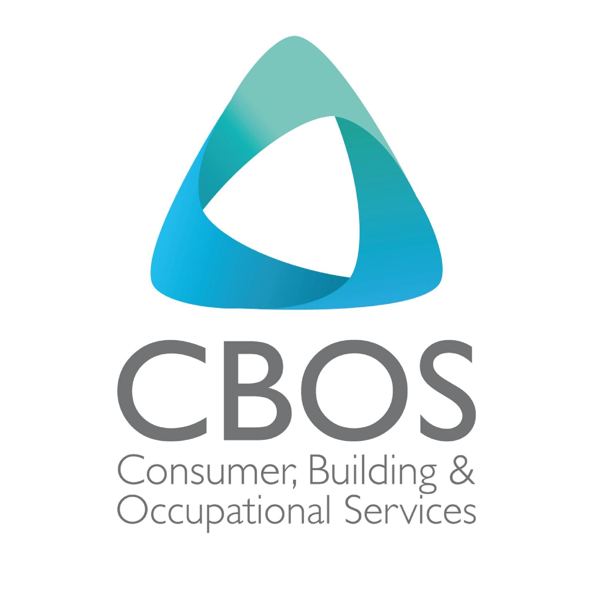 A logo for consumer , building and occupational services