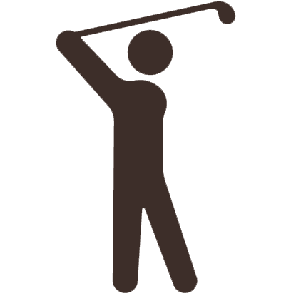 golfing icon