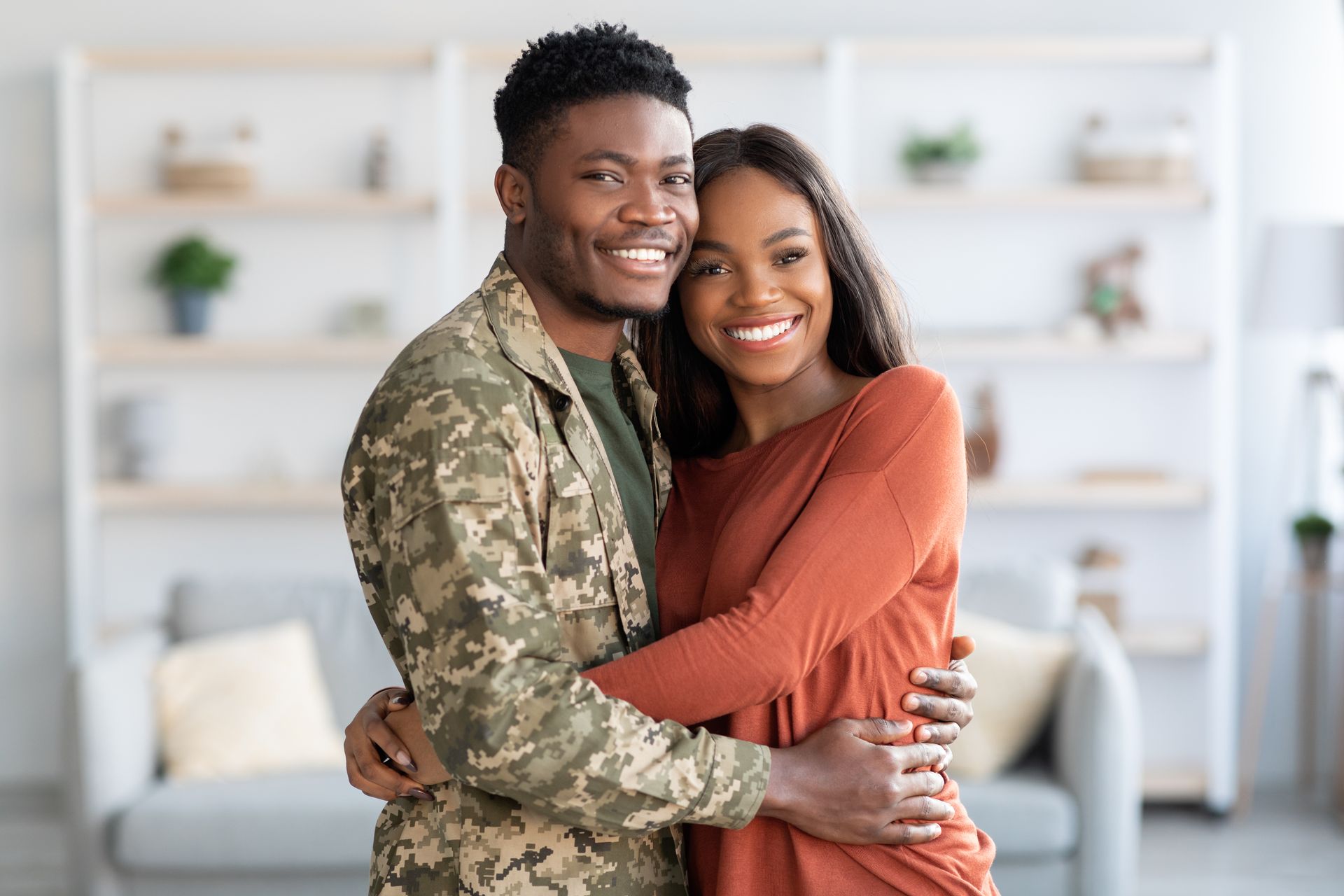 military couple