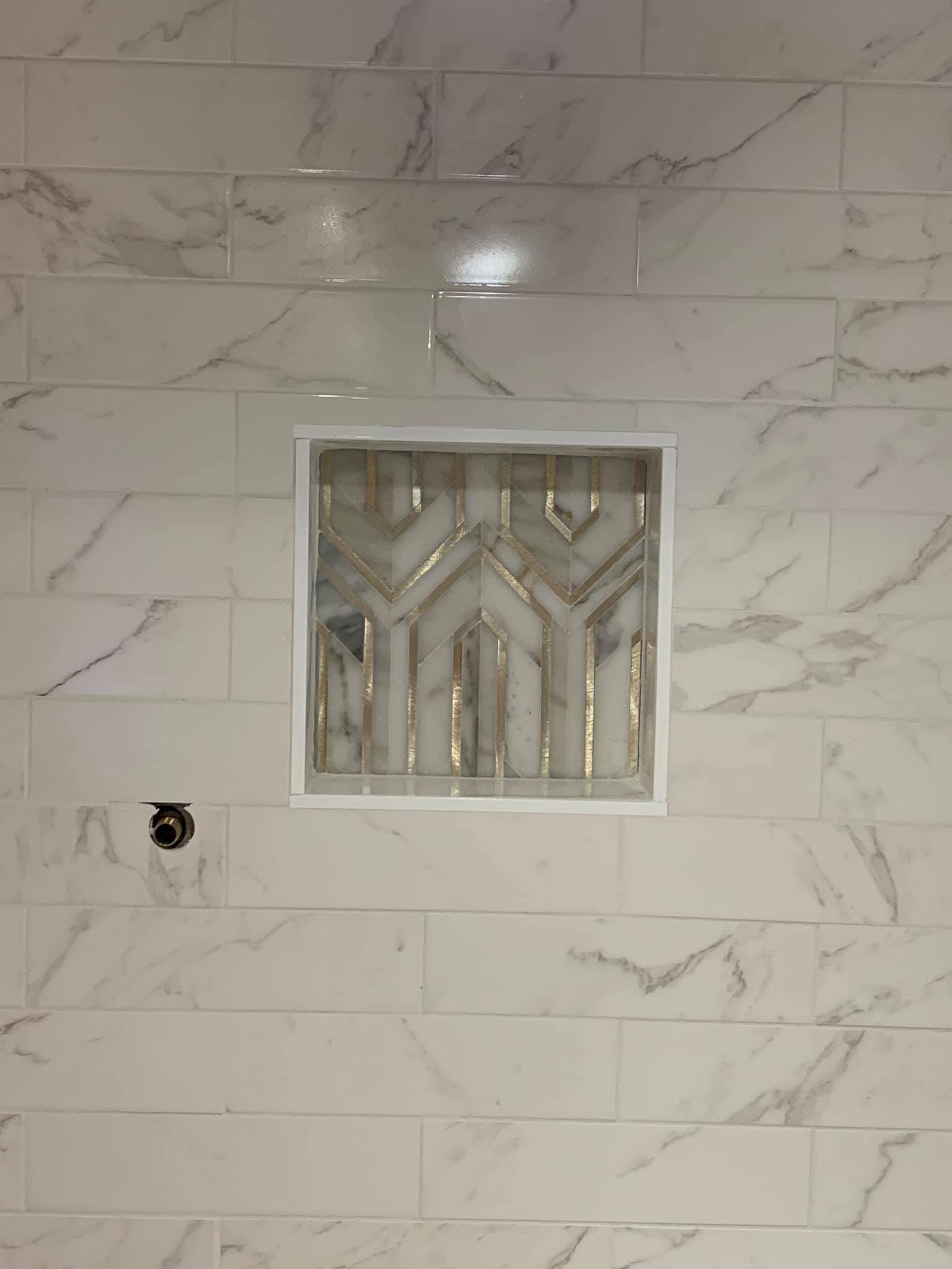 Bathroom Wall Design — Winston-Salem, NC — Foust Flooring