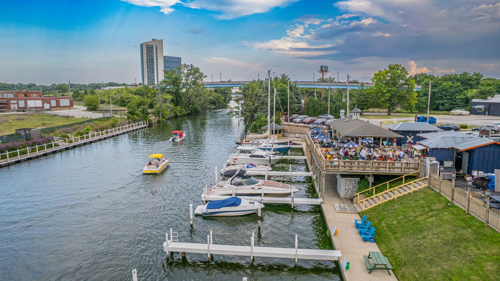 aerial-view-of-bridge-inn-dock-and-grill