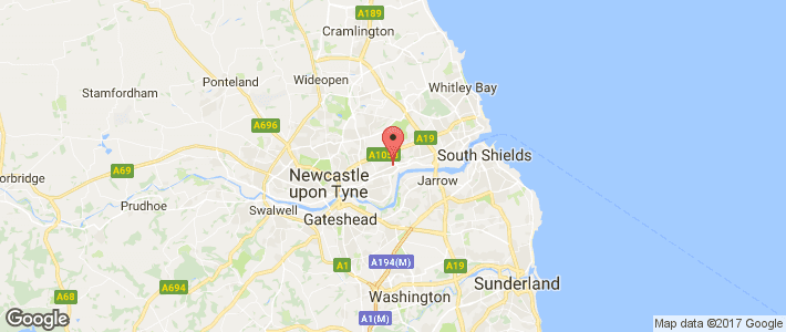 Locksmiths - Hartlepool, County Durham - Lockwise Ltd - Location Map