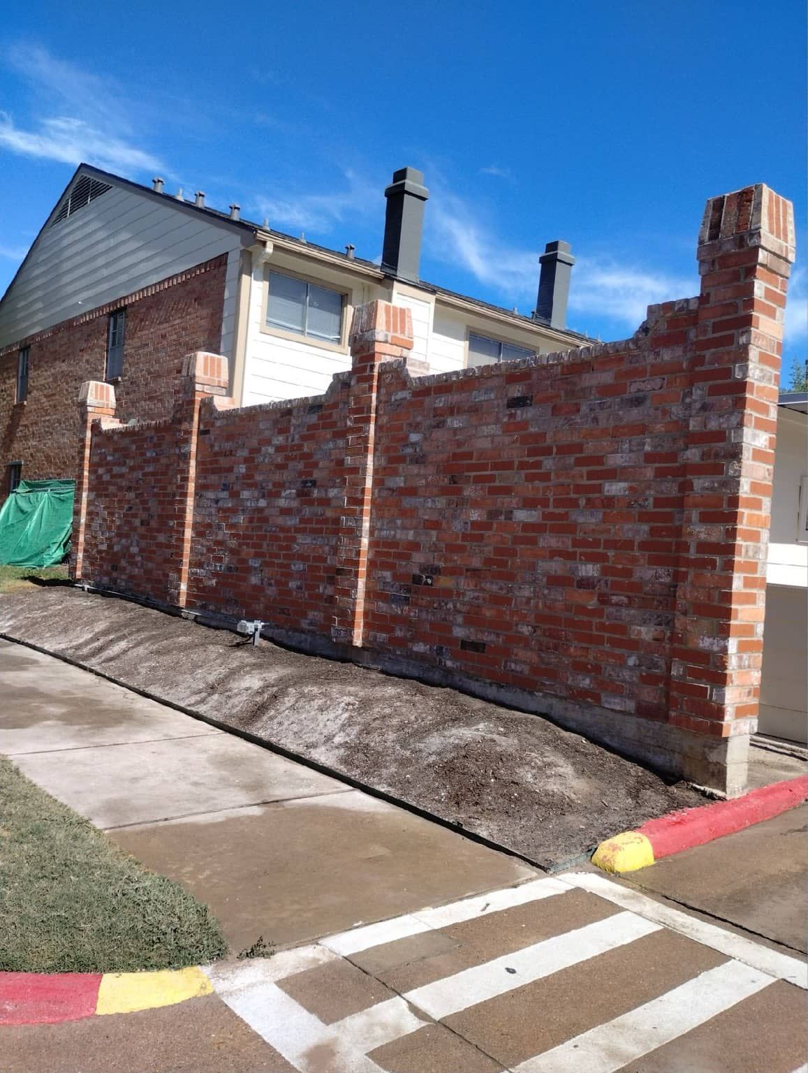 Brick Work Wall in Sugar Land, TX