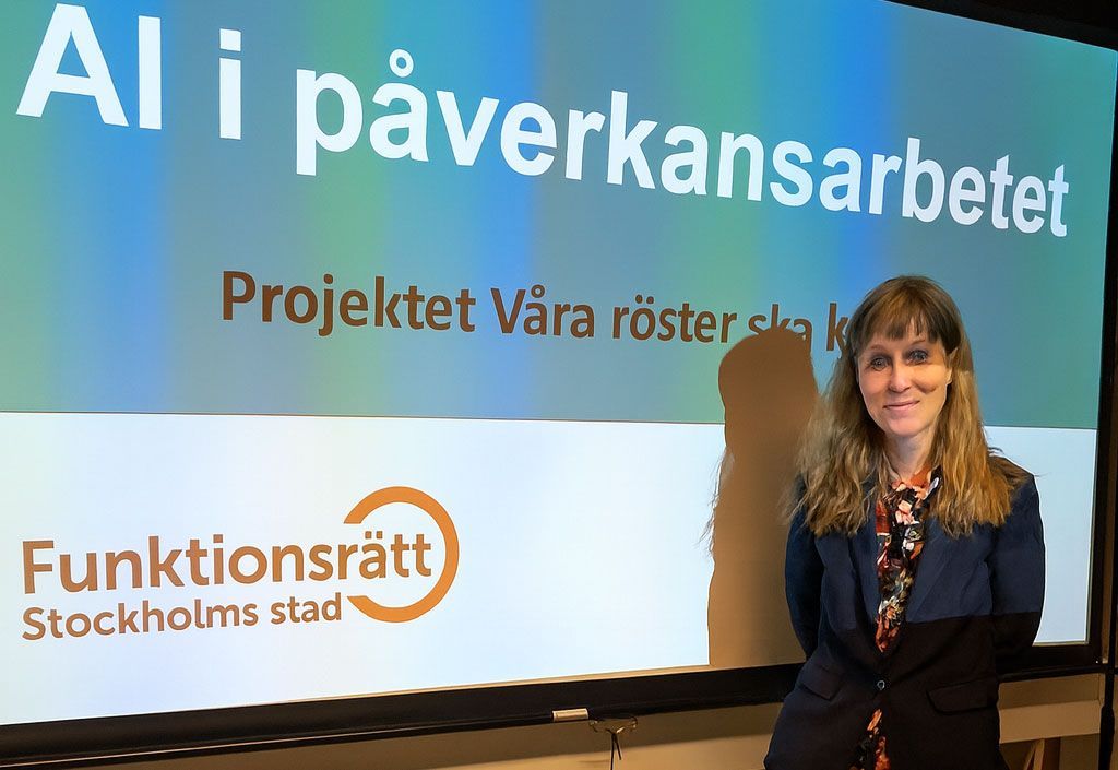 AI i påverkansarbetet – inspirerande föreläsning med Marian Bergroth