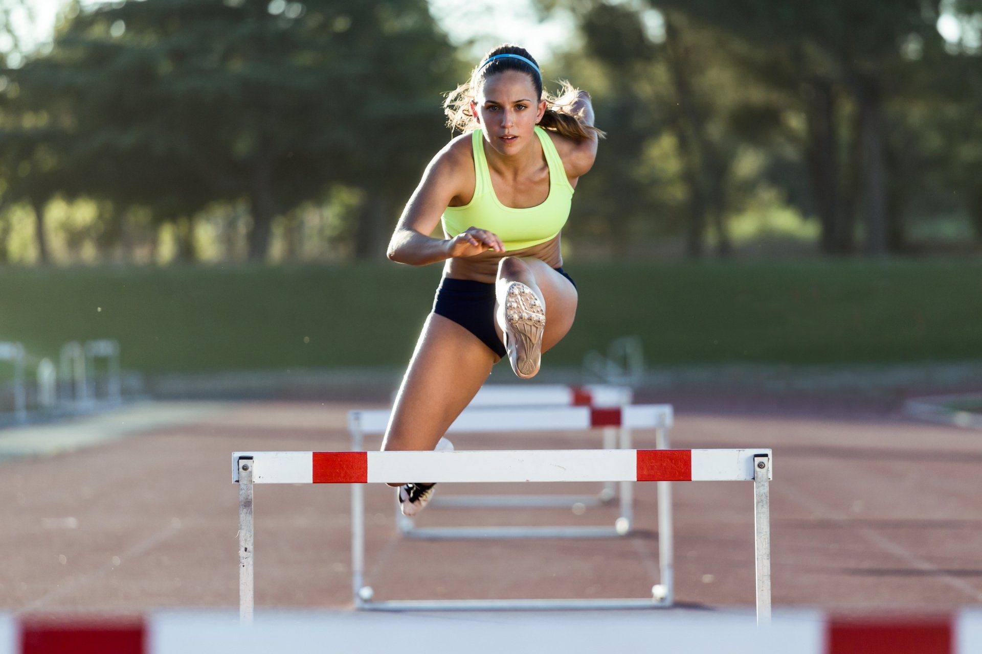 Craft a website like an athlete jumping hurdles on race track