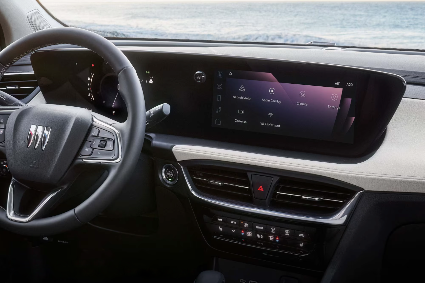 Interior of Buick Encore