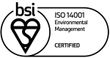 Logo displaying WM Thompson & Sons Ltd as a BSI Certified Company.
