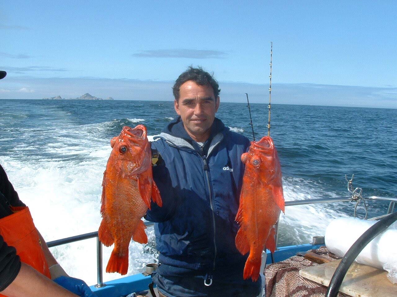 Rock Fish  — Fisherman Caught Two Fish in Half Moon Bay, CA