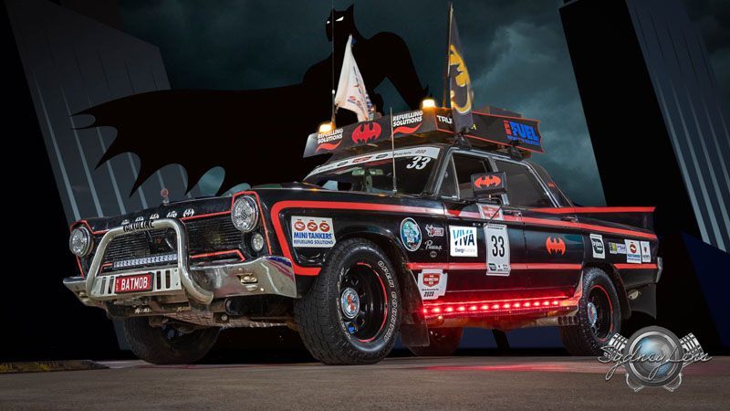 A batmobile inspired design from the variety bash