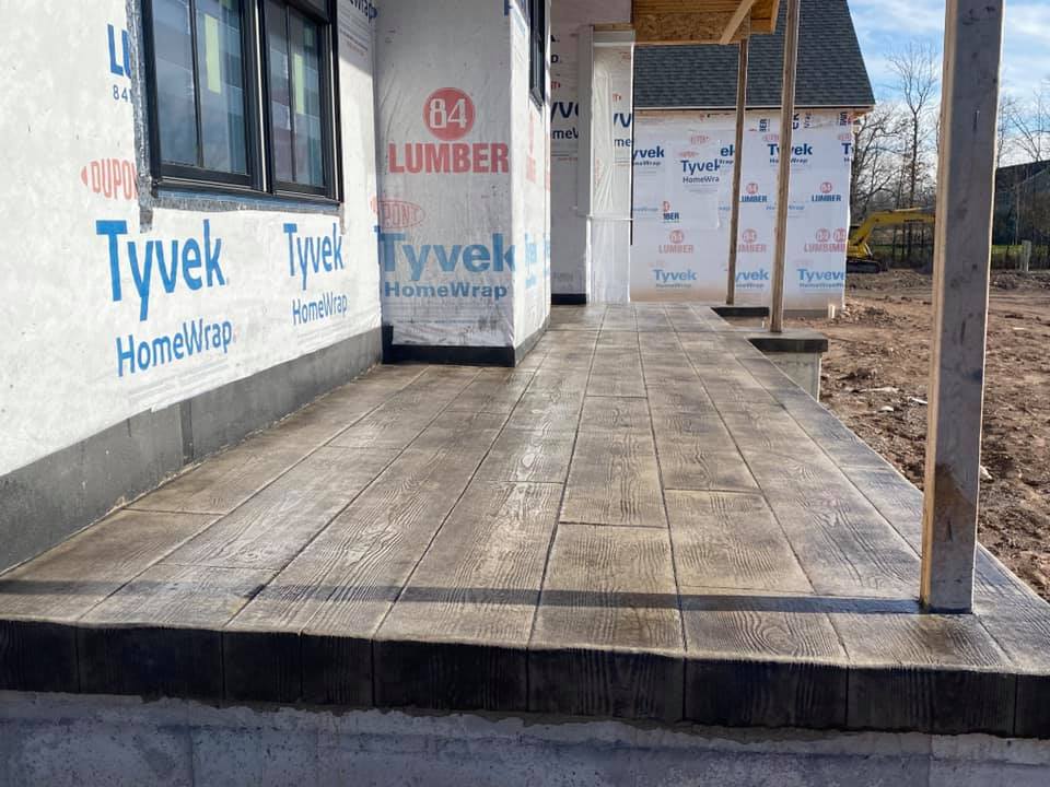 Concrete Patio in Amherst, NY