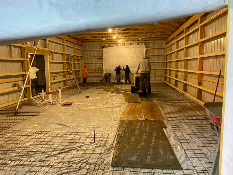 Concrete Installation in Clarence, NY